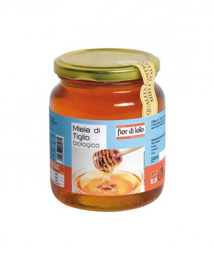 Fior Di Loto Miele Di Tiglio Biologico 500 g Fior Di Loto Miele Di Tiglio Biologico 500 g
