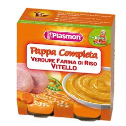 Plasmon Omogenizzato Viello e Verdure 2 Vasetti da 190 g Plasmon Omogenizzato Viello e Verdure 2 Vasetti da 190 g