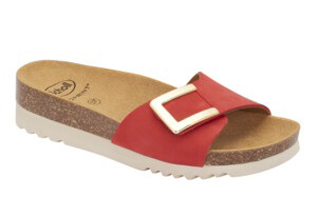 MONTEREY MULE NUB W RED 35