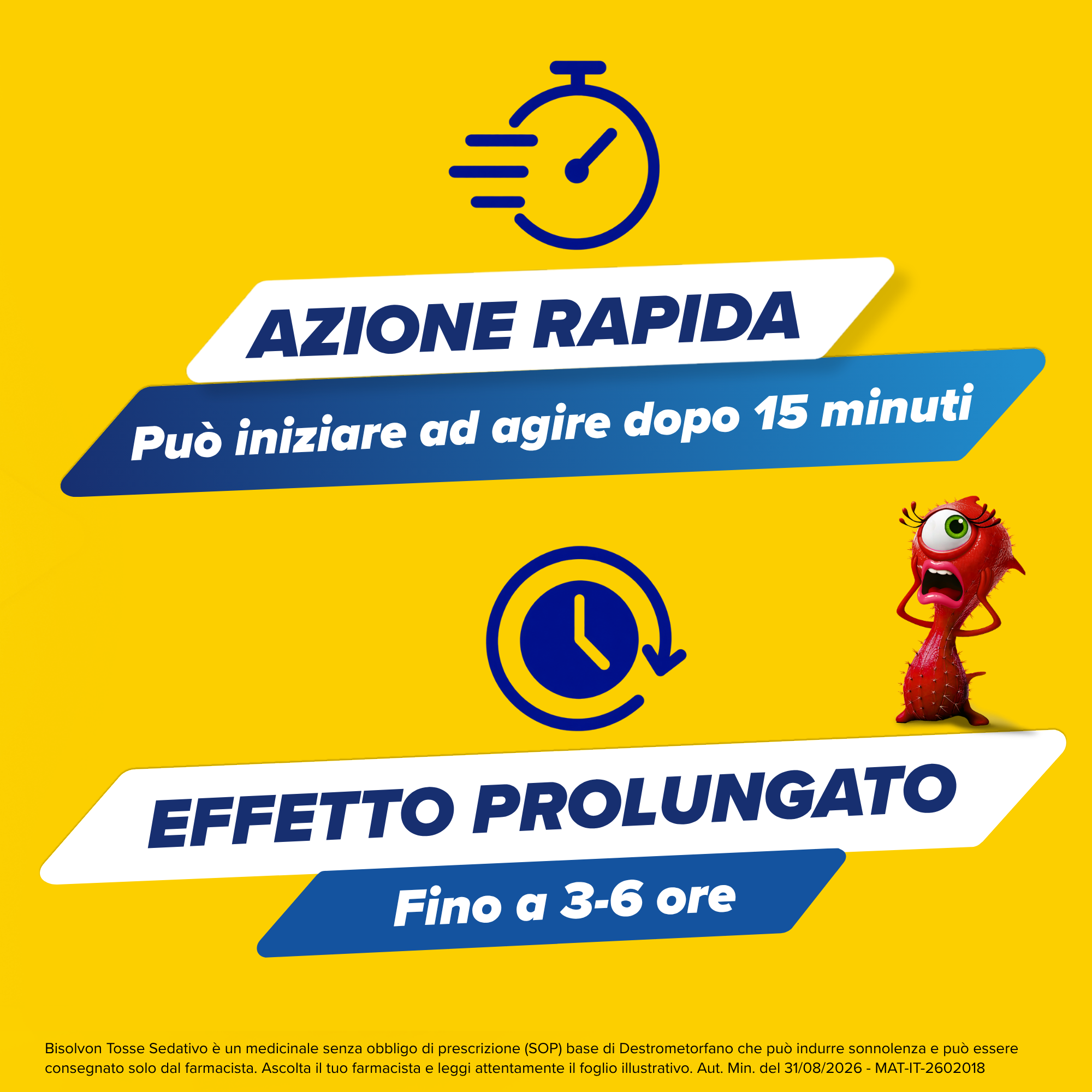Bisolvon Tosse Sedativo 10,5 mg Gusto Miele E Lime - 20 Pastiglie Gommose Per Tosse Secca