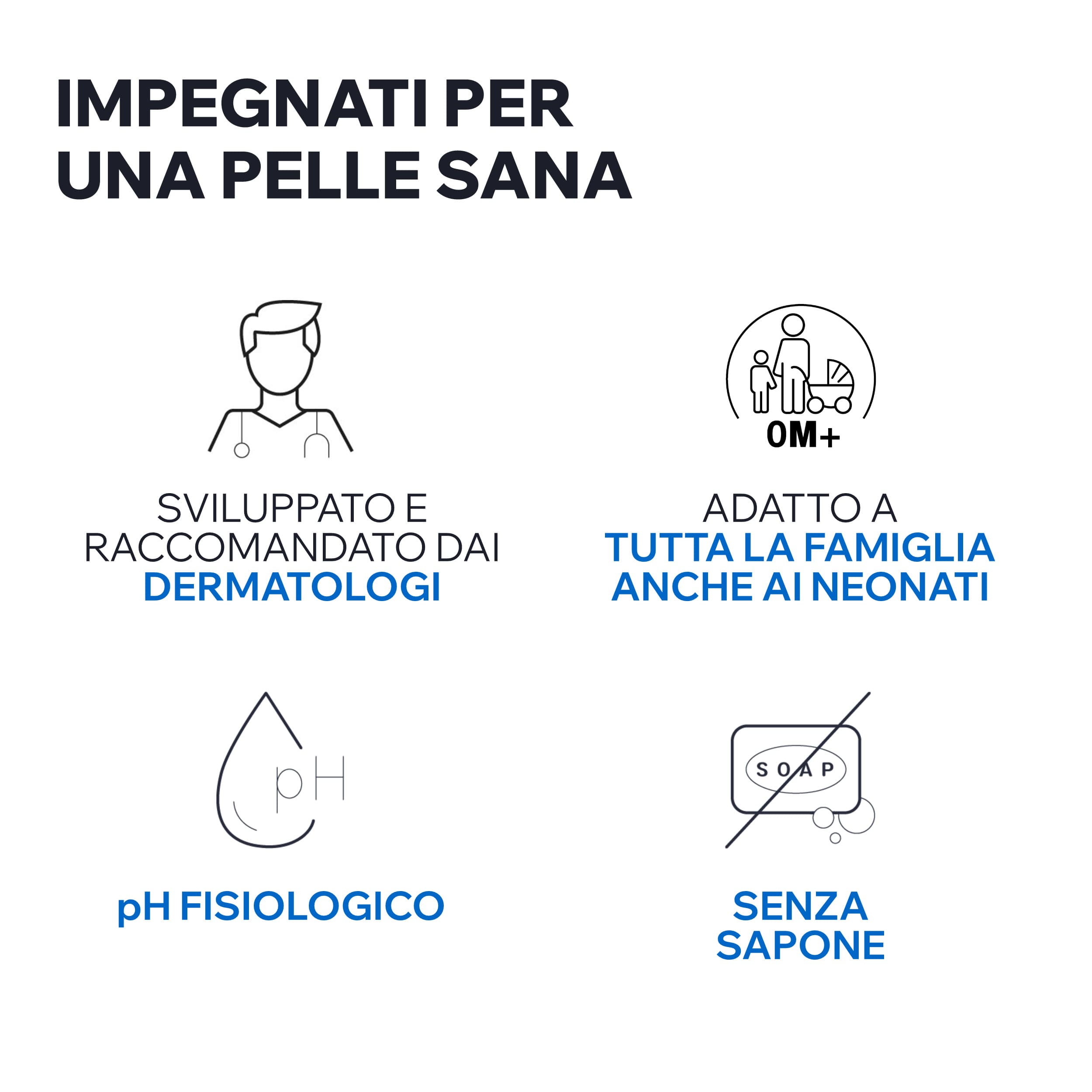 Uriage Derm-Phy - Olio Lavante Dermatologico Viso E Corpo Per Pelle Sensibile 1 Litro