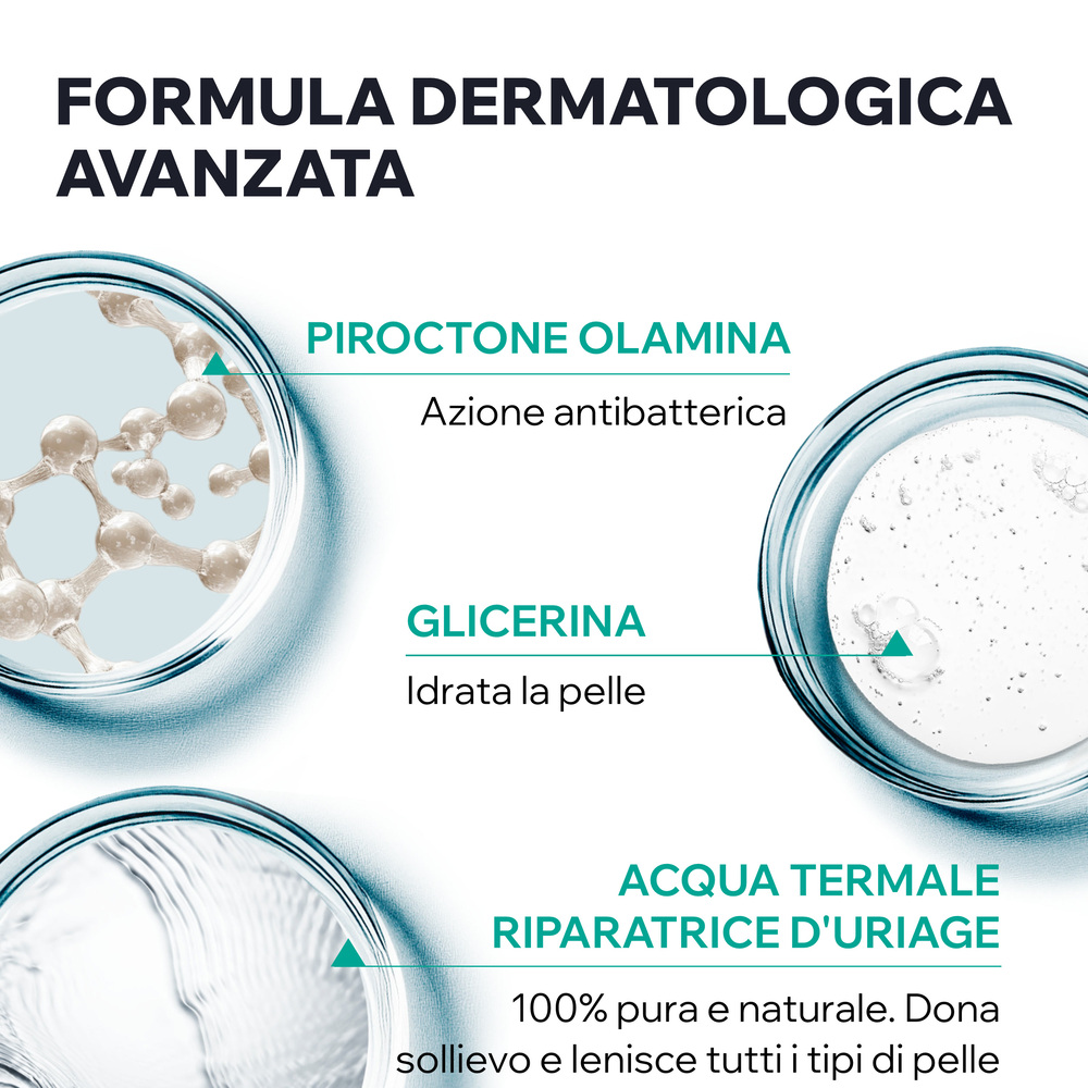 Uriage - Hyséac - Gel Detergente Anti-Imperfezioni Viso E Corpo 500 ml