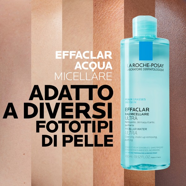 La Roche Posay Physiological Cleansers Acqua Micellare Ultra Pelle Grassa 400 ml