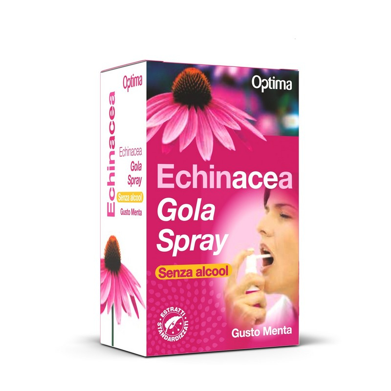 Optima Echinacea Gola Spray Integratore Benessere Gola 20 ml Optima Echinacea Gola Spray Integratore Benessere Gola 20 ml