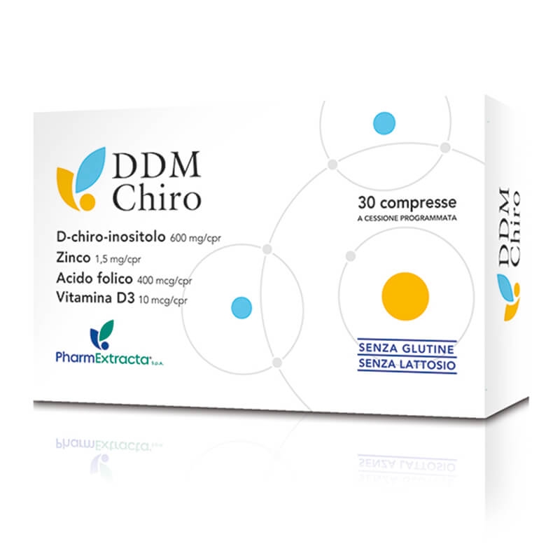 DDM Chiro - Integratore per ovaio policistico - 30 compresse DDM Chiro - Integratore per ovaio policistico - 30 compresse