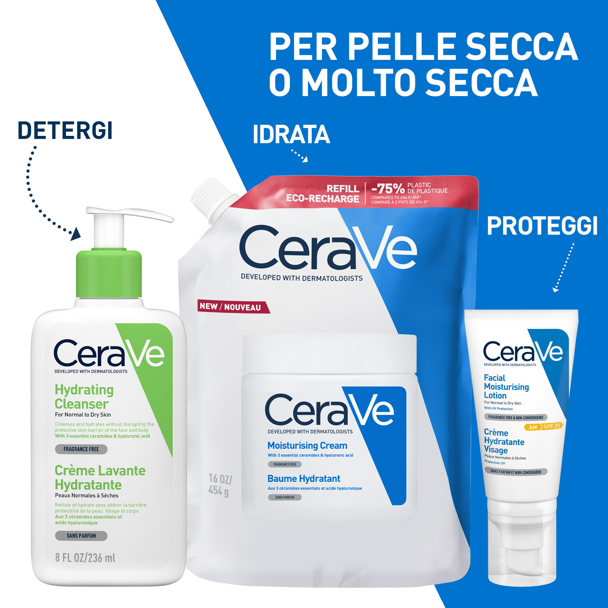 CERAVE CREMA IDRATANTE REFILL