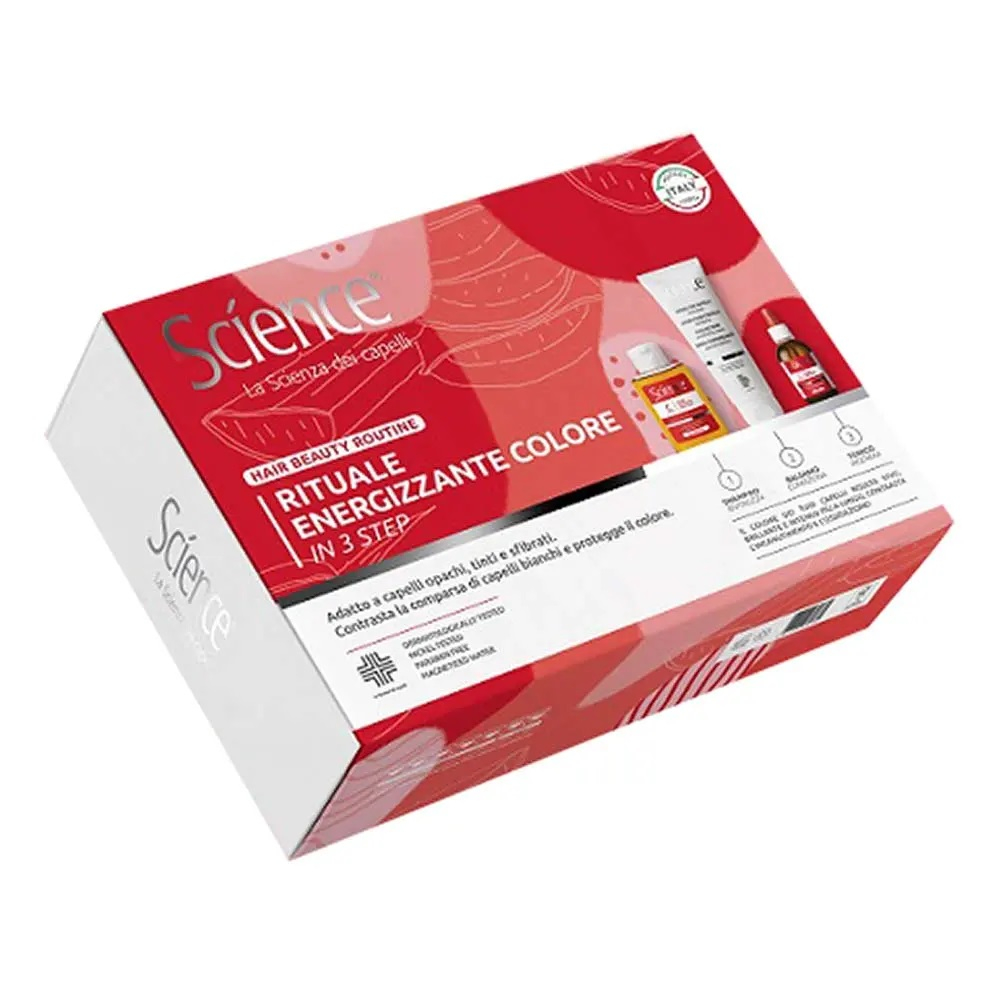 Cofanetto Science RITUALE ENERGIZZANTE COLORE IN 3 STEP Cofanetto Science RITUALE ENERGIZZANTE COLORE IN 3 STEP