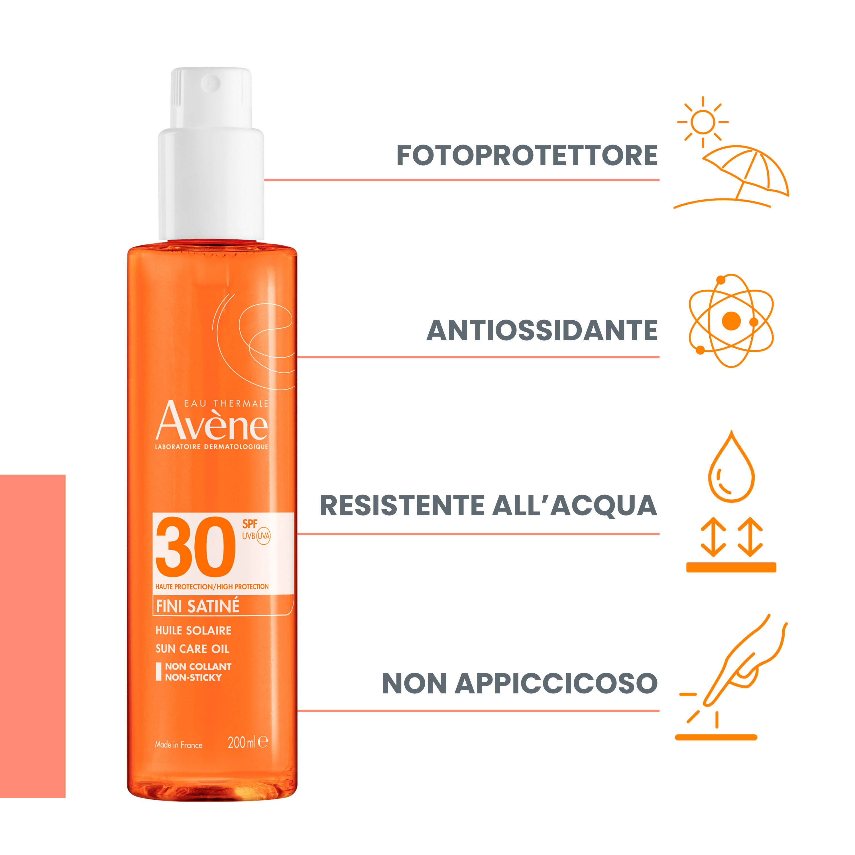 Avène - Olio Solare SPF30 Protezione Alta Corpo 200 ml
