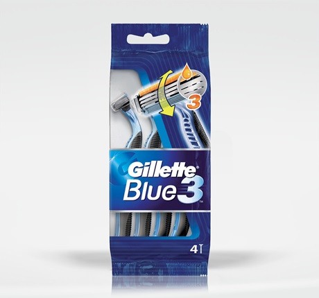 Gillette Rasoio Usa e Getta Blue 3 Standard 4 Pezzi Gillette Rasoio Usa e Getta Blue 3 Standard 4 Pezzi