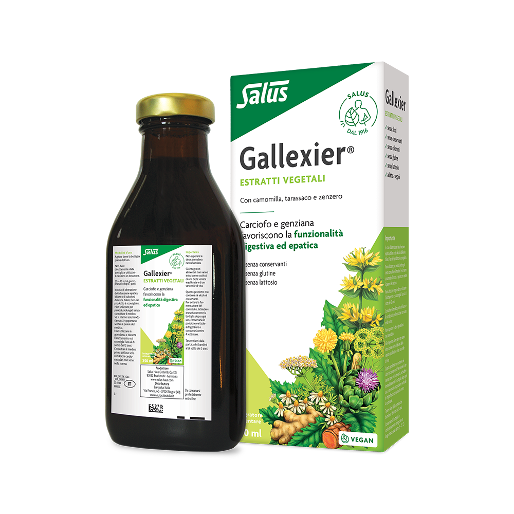 Salus - Gallexier 250 ml - Integratore Per Il Sistema Digerente