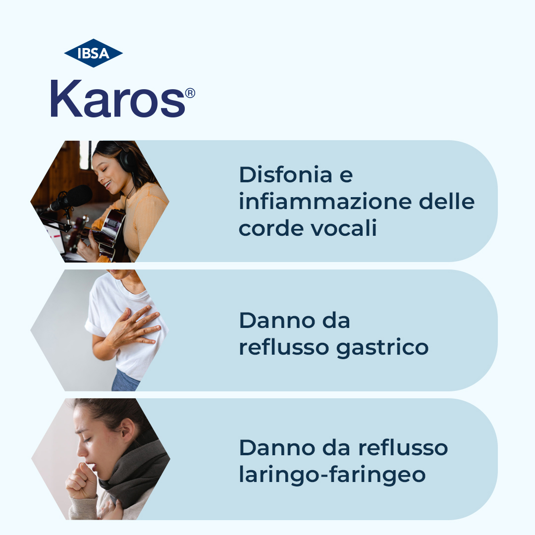 Karos Gola Gusto Limone per Gola Infiammata 20 Pastiglie