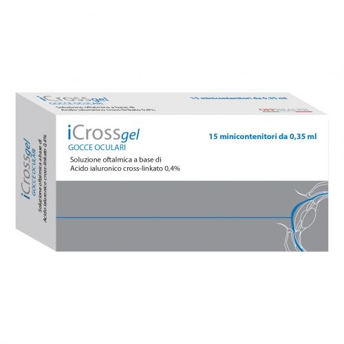 iCross Gel Gocce Oculari Lubrificanti 15 Oftioli