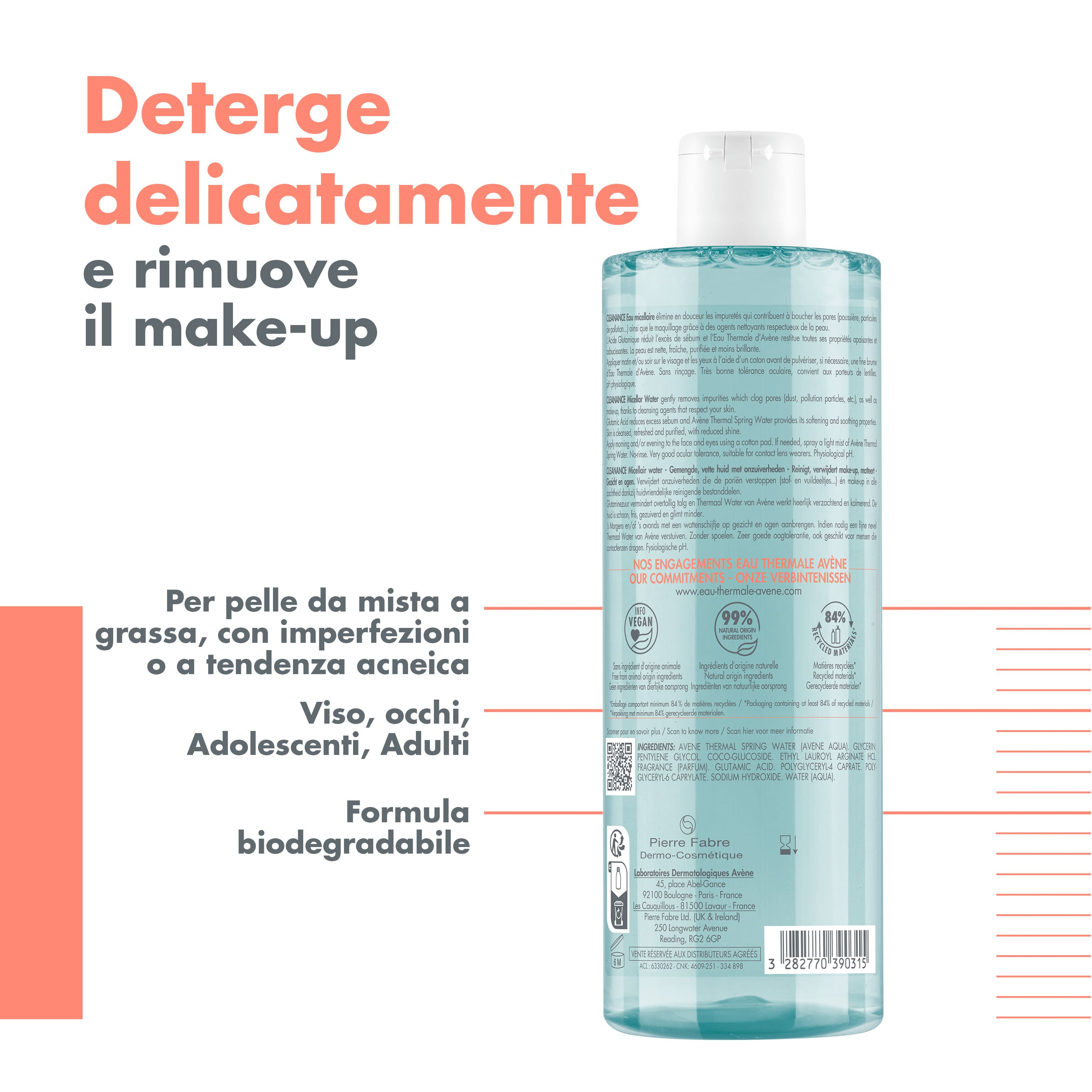 CLEANANCE Acqua Micell.400ml
