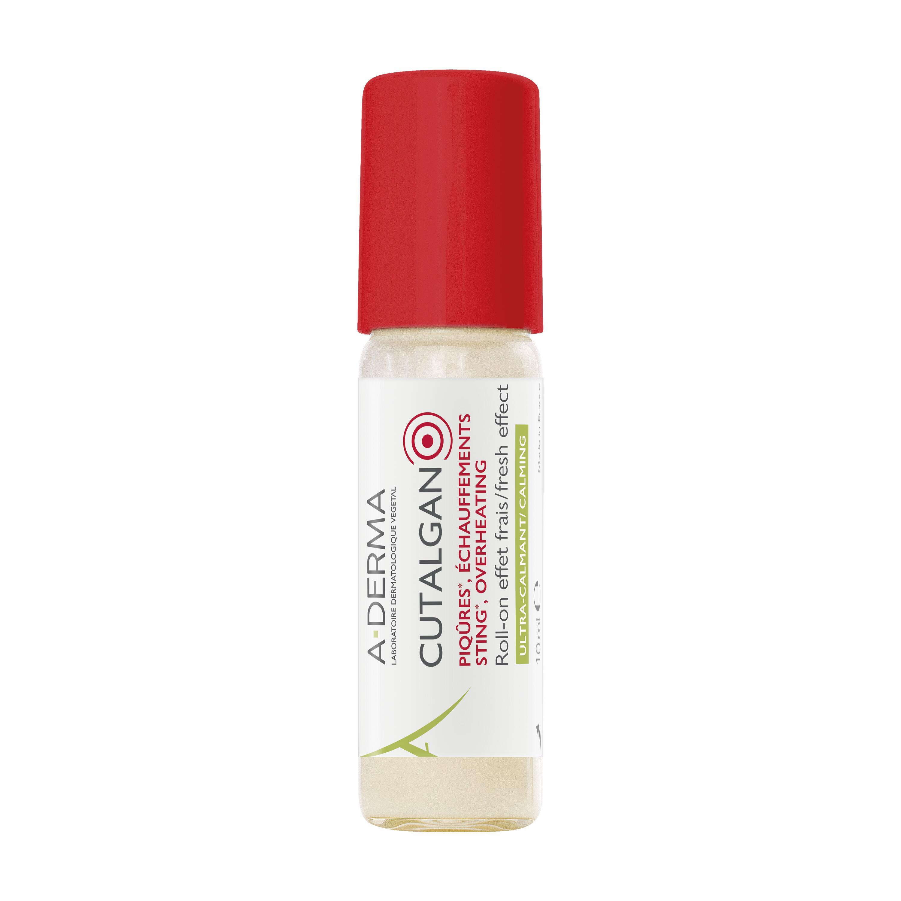 A-Derma Cutalgan - Roll-On Effetto Fresco Ultra-Lenitivo 10 ml