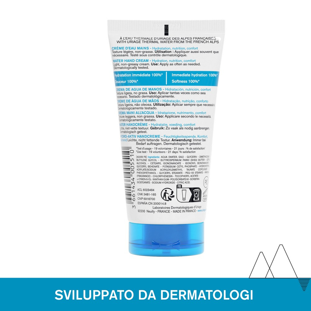 Eau Thermale Crema mani all'acqua idratante 50 ml