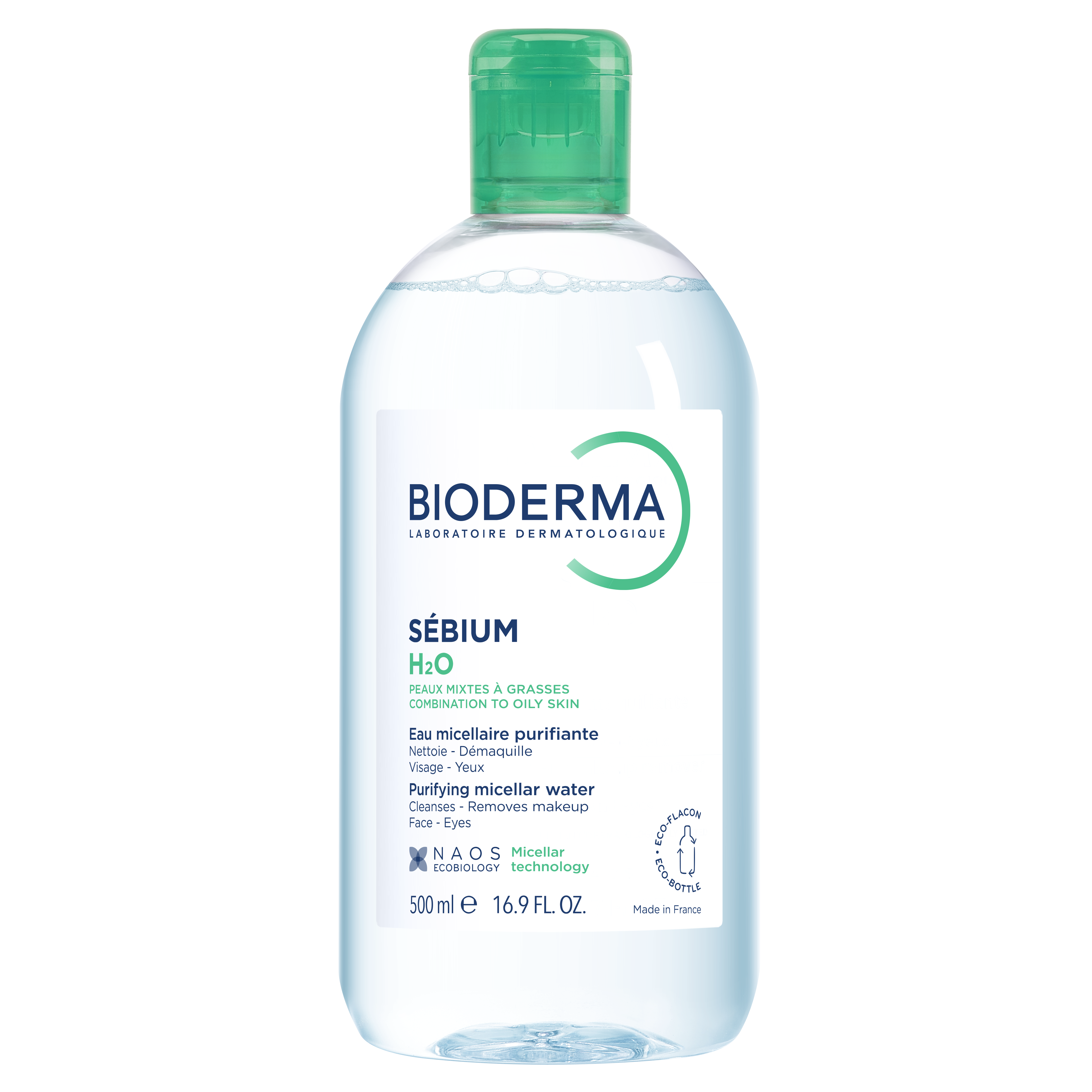Bioderma Sebium H2O - Acqua Micellare Pelle mista e grassa - 500 ml 