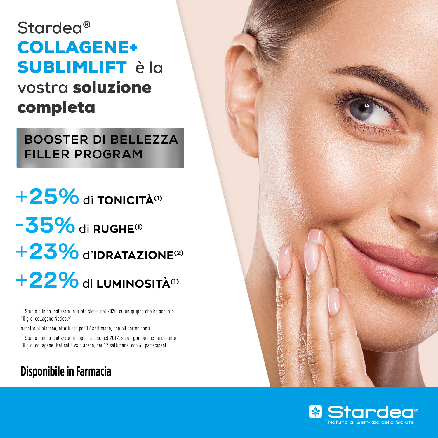 STARDEA COLLAGENE + SUBLIMLIFT POLVERE - Integratore in polvere a base di collagene marino di tipo 1 per la Bellezza della pelle - POLVERE 300 GR STARDEA COLLAGENE + SUBLIMLIFT POLVERE - Integratore in polvere a base di collagene marino di tipo 1 per la Bellezza della pelle - POLVERE 300 GR