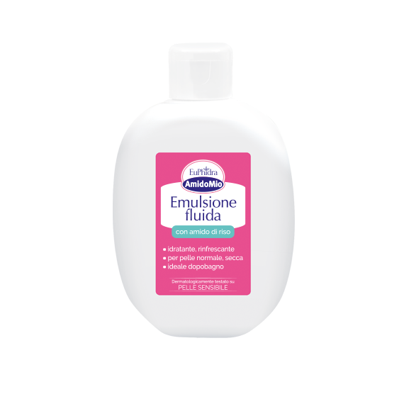 Euphidra AmidoMio Emulsione Fluida Idratante Con Amido Di Riso - 200 ml