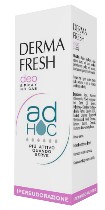 DermaFresh ad Hoc Iper-sudorazione Deodorante Spray 100mL