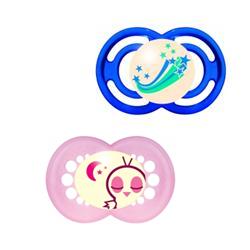 Mam Succhietto Perfect Night 6m+ in silicone luminescente