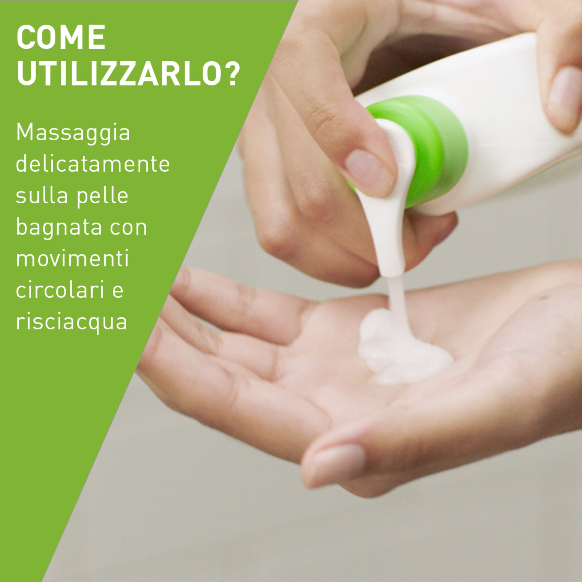 CeraVe Detergente Idratante Viso Pelle da Normale a Secca, con acido ialuronico e ceramidi 236 ml