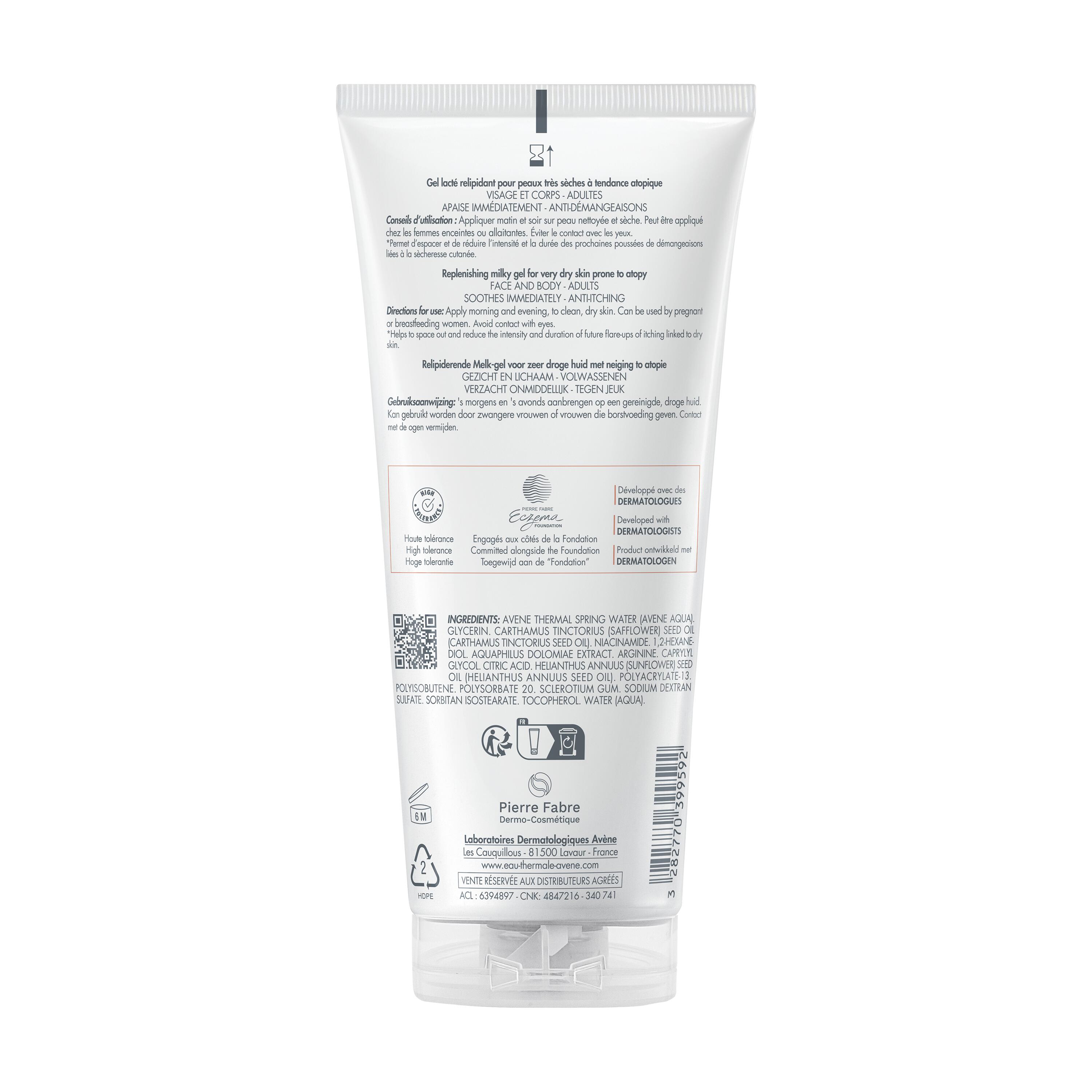 Avène Xeracalm AD - Gel Latte Liporestitutivo Per Pelle Secca 200 ml