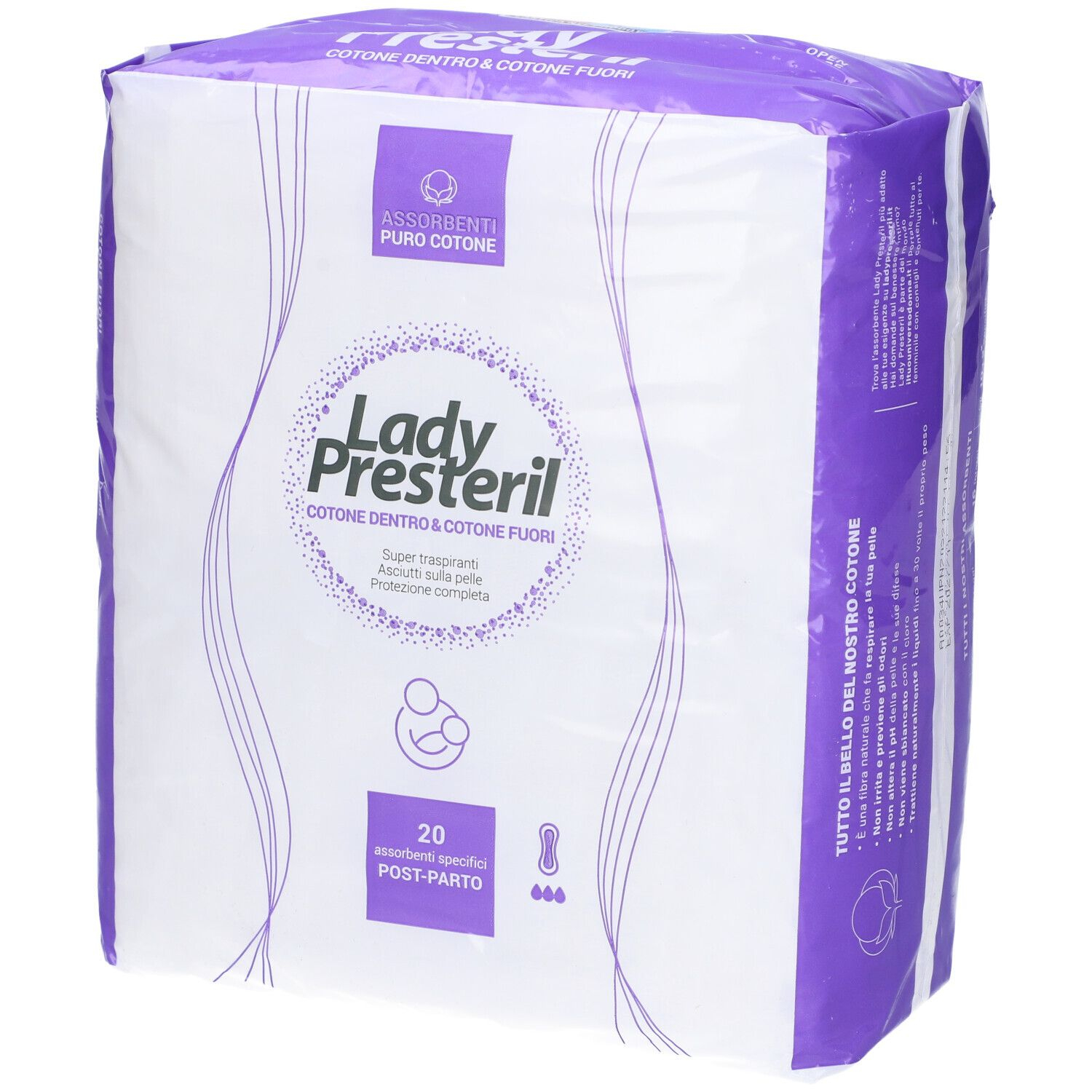 LADY PRESTERIL POST PARTO 20PZ LADY PRESTERIL POST PARTO 20PZ