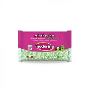 INODORINA SALVIETTE REFRESH POCKET CLOREXIDINA 15PZ