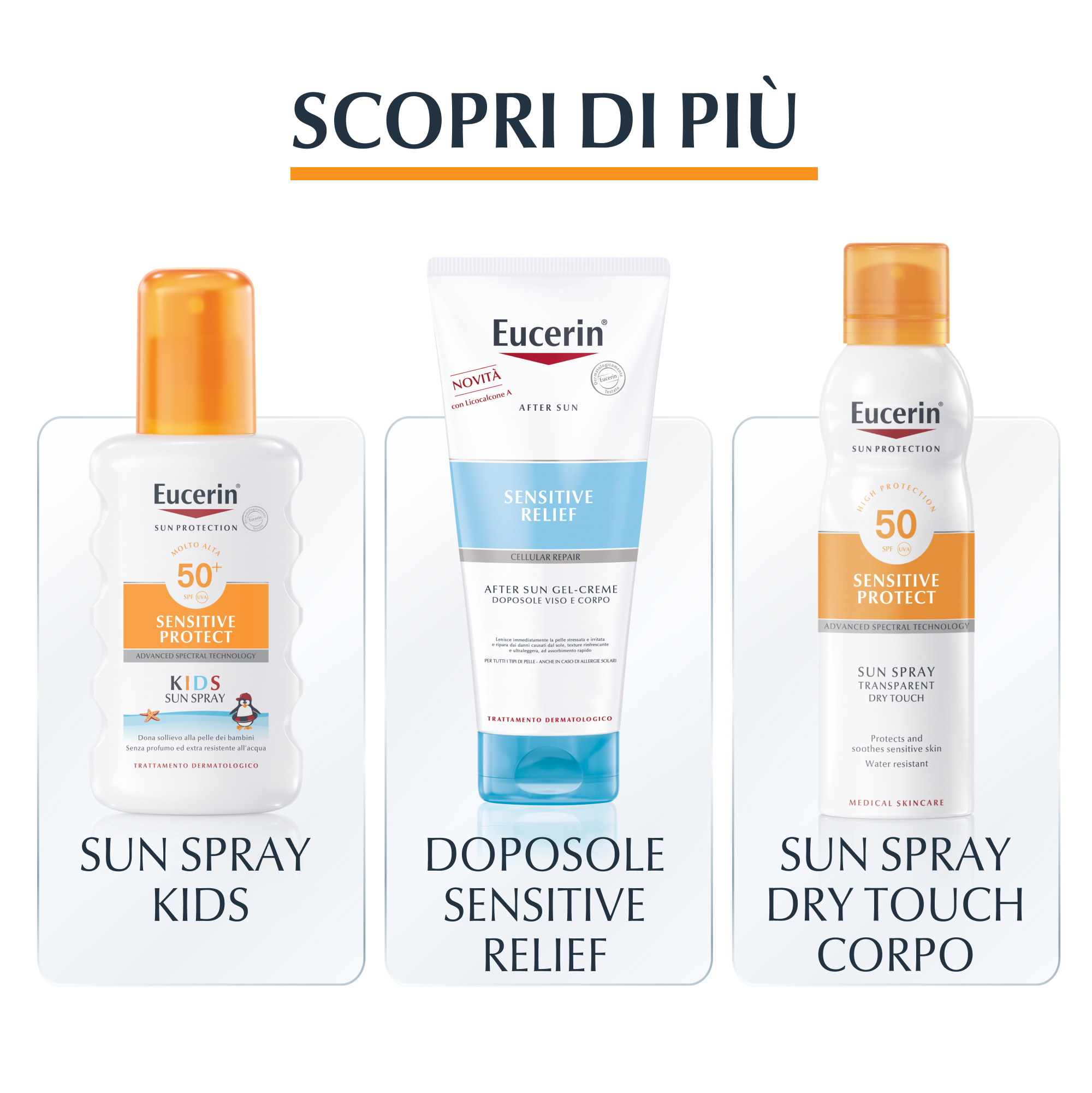 Eucerin Sun Face Hydro Protect Fluido Viso SPF 50+ 50ml Eucerin Sun Face Hydro Protect Fluido Viso SPF 50+ 50ml