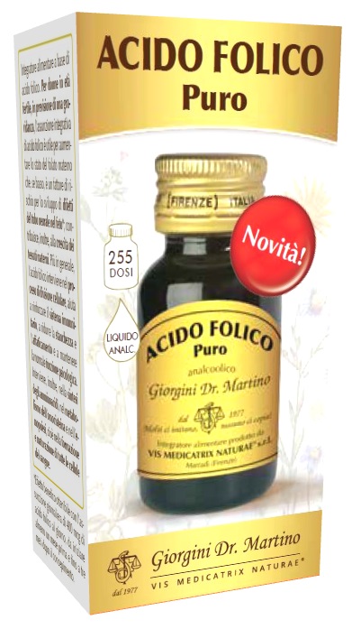 ACIDO FOLICO PURO ANALC 30ML ACIDO FOLICO PURO ANALC 30ML