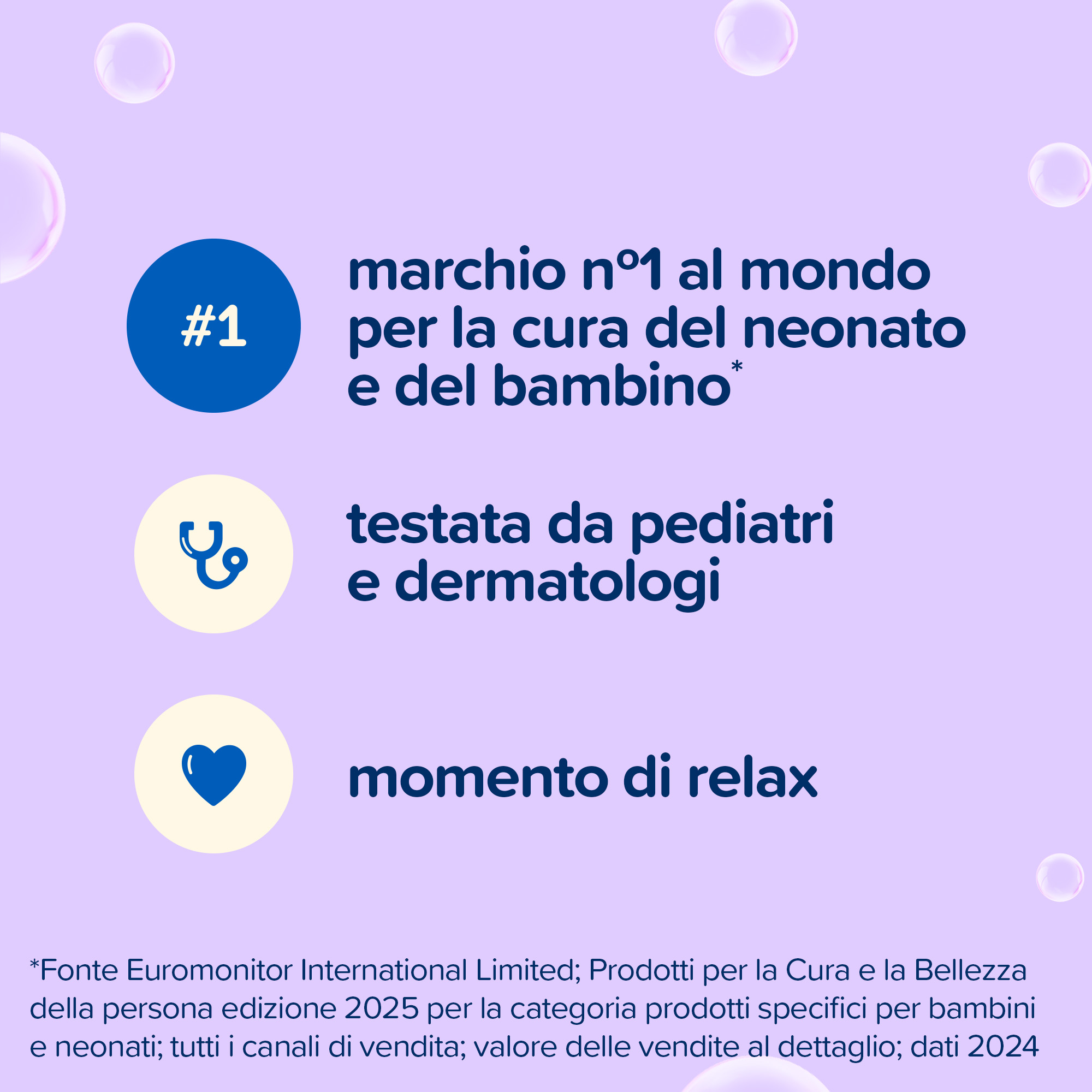 Johnson's Baby Bagno Dolci Notti Detergente Delicato 500 ml