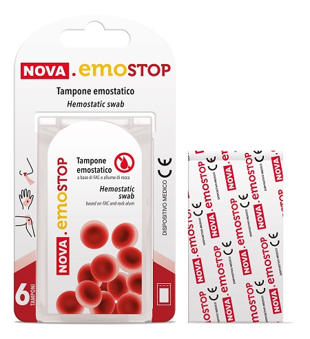 NOVA EMOSTOP TAMPONE EMOSTATIC NOVA EMOSTOP TAMPONE EMOSTATIC