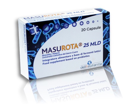 Masurota 25 MLD Integratore per il benessere intestinale 20 Capsule