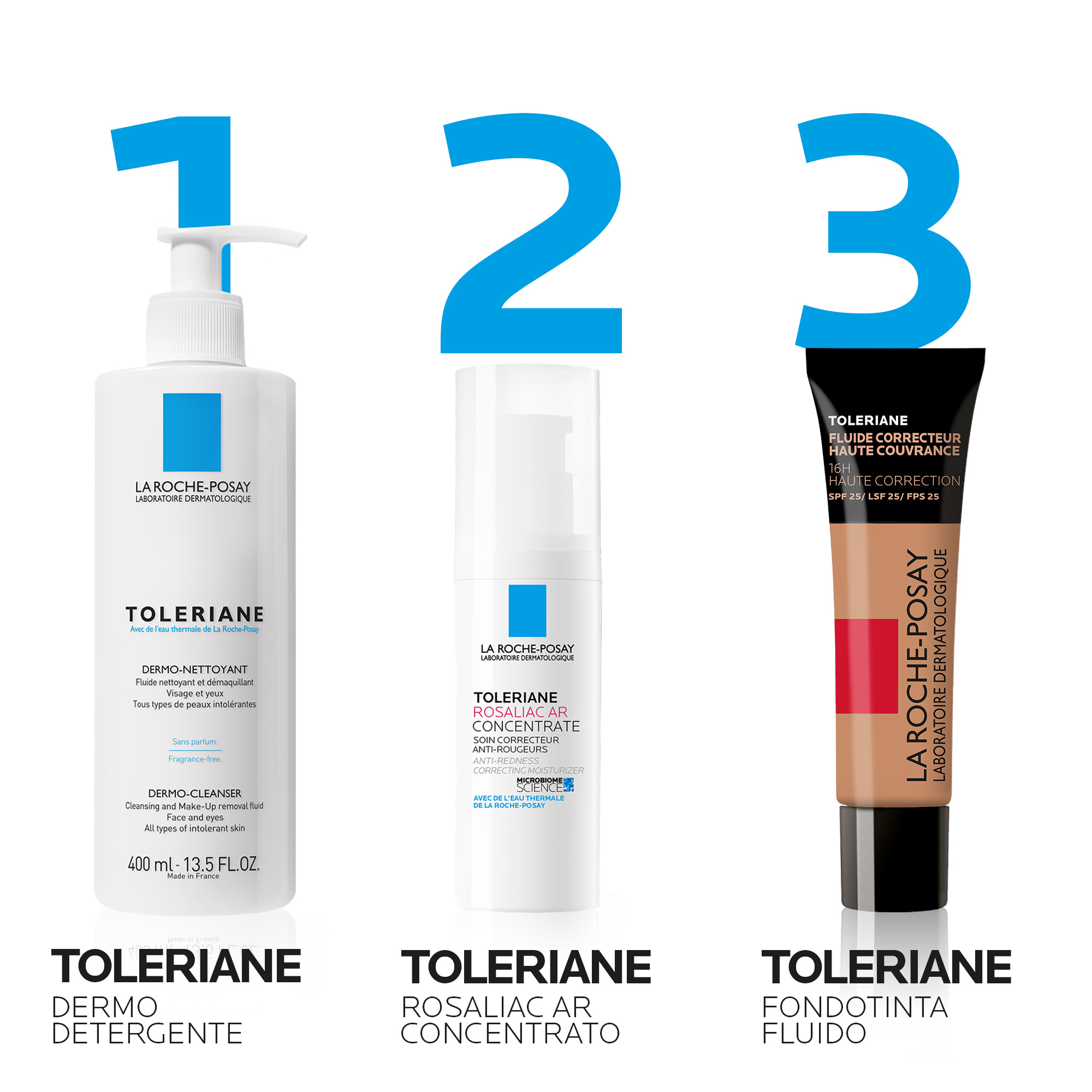 La Roche-Posay Toleriane - Fondotinta Fluido Ad Alta Coprenza N 10,5