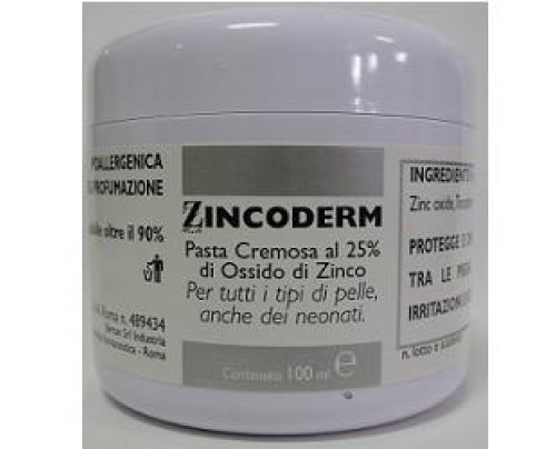 ZINCODERM PASTA CREMOSA 100ML ZINCODERM PASTA CREMOSA 100ML