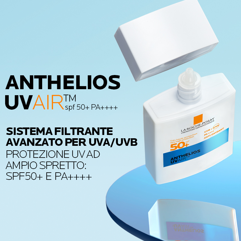 LA ROCHE POSAY ANTHELIOS FLUIDO LEGGERO UVAIR SPF50+ 40 ML LA ROCHE POSAY ANTHELIOS FLUIDO LEGGERO UVAIR SPF50+ 40 ML