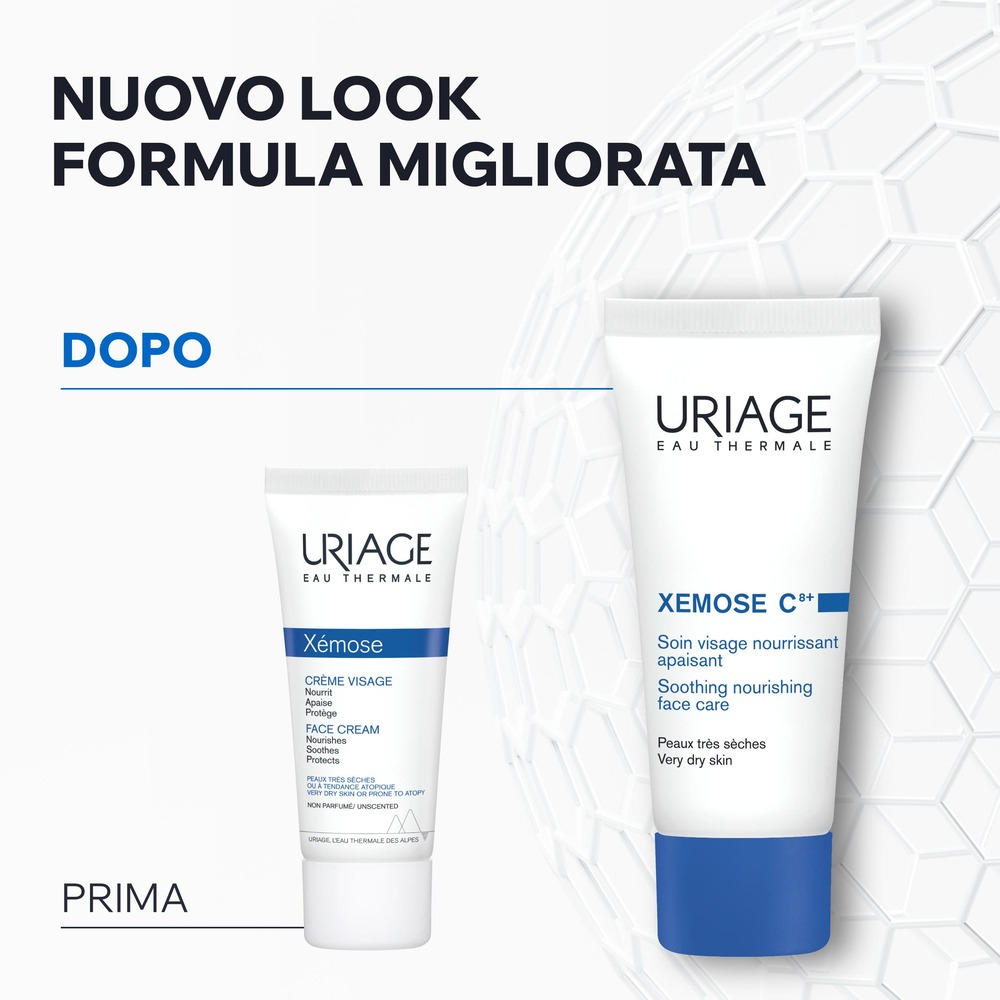Uriage Xémose Crema Viso Nutritiva Pelle Secca 40 ml