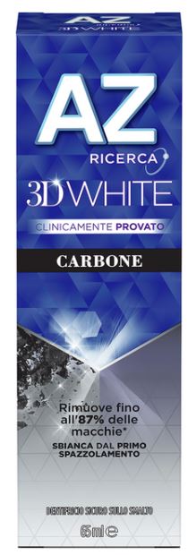 AZ 3D WHITE CARBONE DENTIF65ML