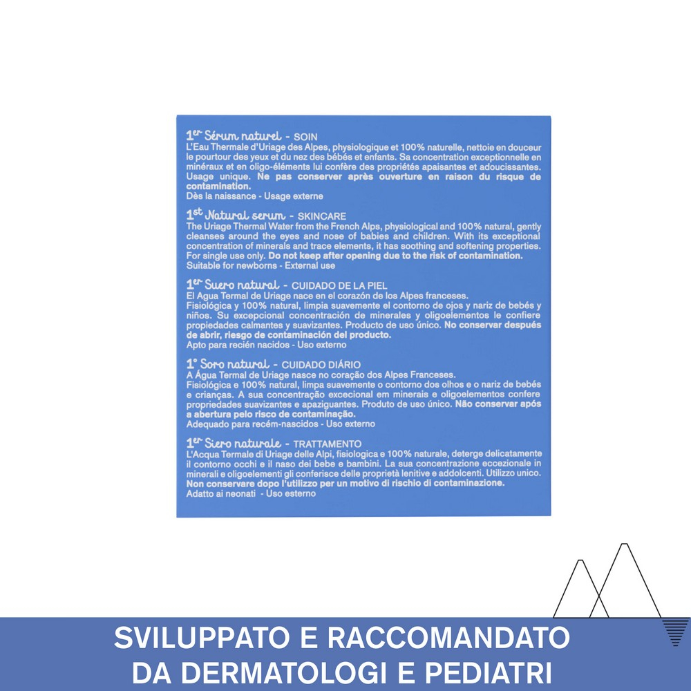 Uriage Baby siero fisiologico naturale Uriage Baby siero fisiologico naturale