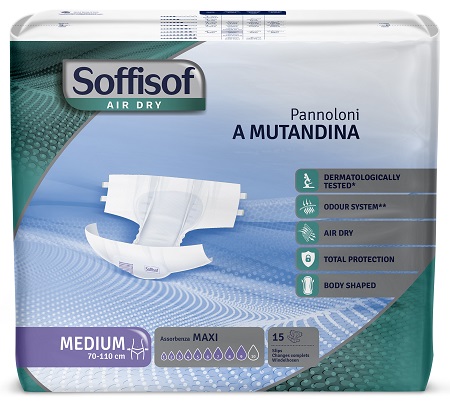 SOFFISOF AirDry Pann.Mut.Mx M 15pz