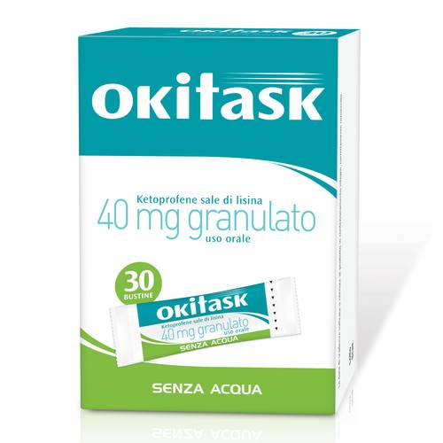 Okitask - 30 bustine orosolubili - 40 mg Okitask - 30 bustine orosolubili - 40 mg