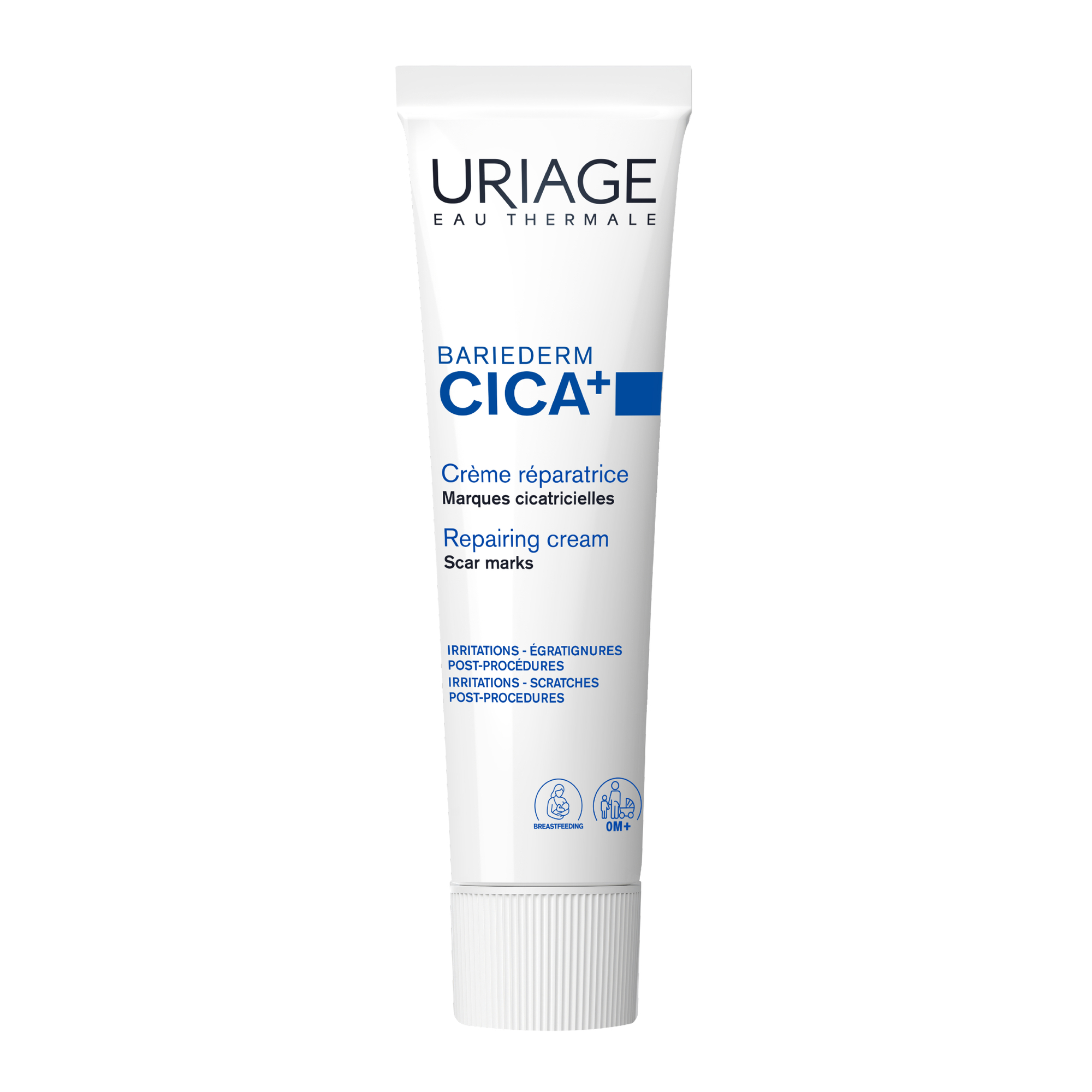 Uriage Bariéderm-Cica - Crema Riparatrice Lenitiva Viso E Corpo Per Pelle Irritata E Danneggiata 100 ml