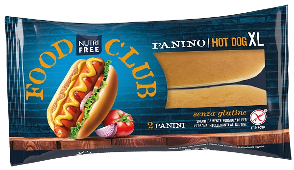 NUTRIFREE Panino HotDog XL 2pz