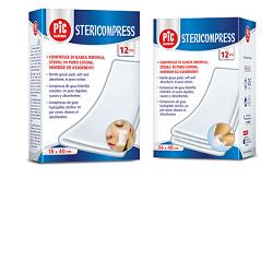 Stericompress Soft Garza - Pic - 18x40 cm - 12 Pezzi