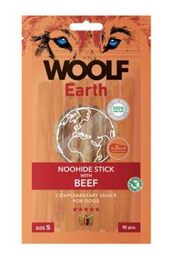 MAST WOOLF CANE SNACK EARTH NOOHIDE STICK MANZO (S) 90GR