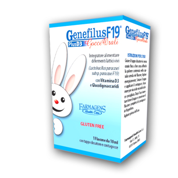 Genefilus F19 Plus D3 Gocce orali 10ml