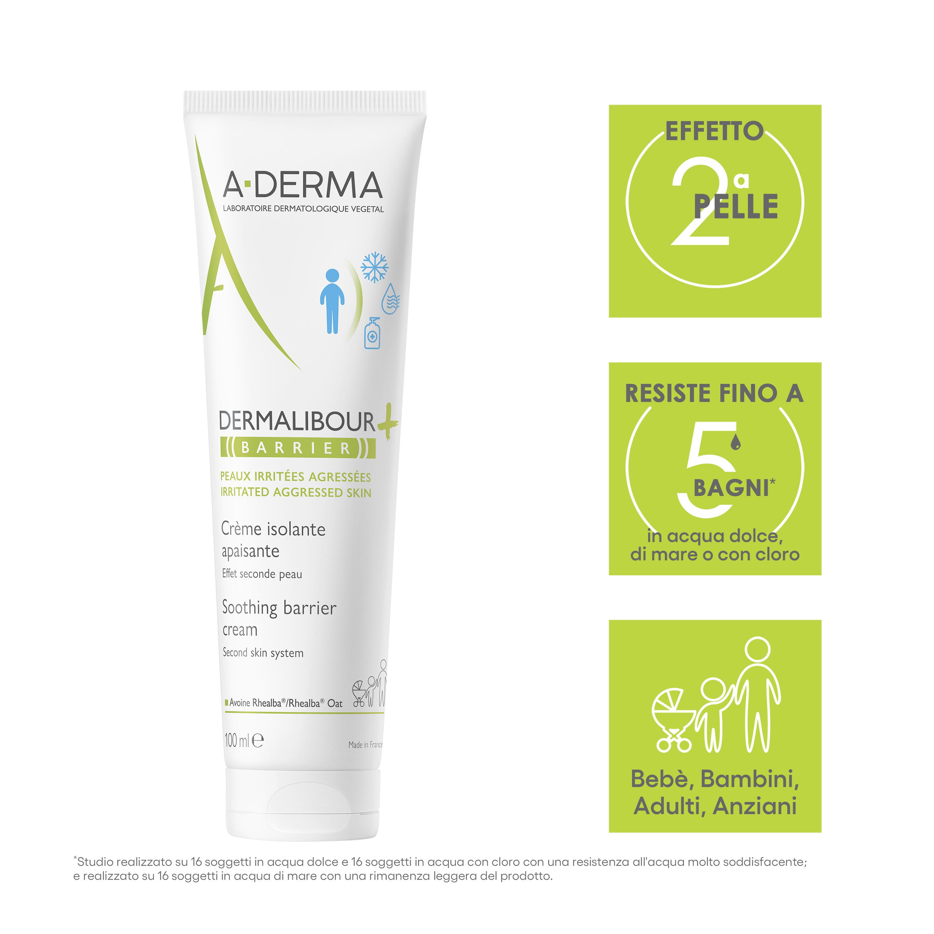 A-Derma Dermalibour+ Barrier - Crema Isolante Lenitiva Per Pelle Irritabile E Fragilizzata 100 ml