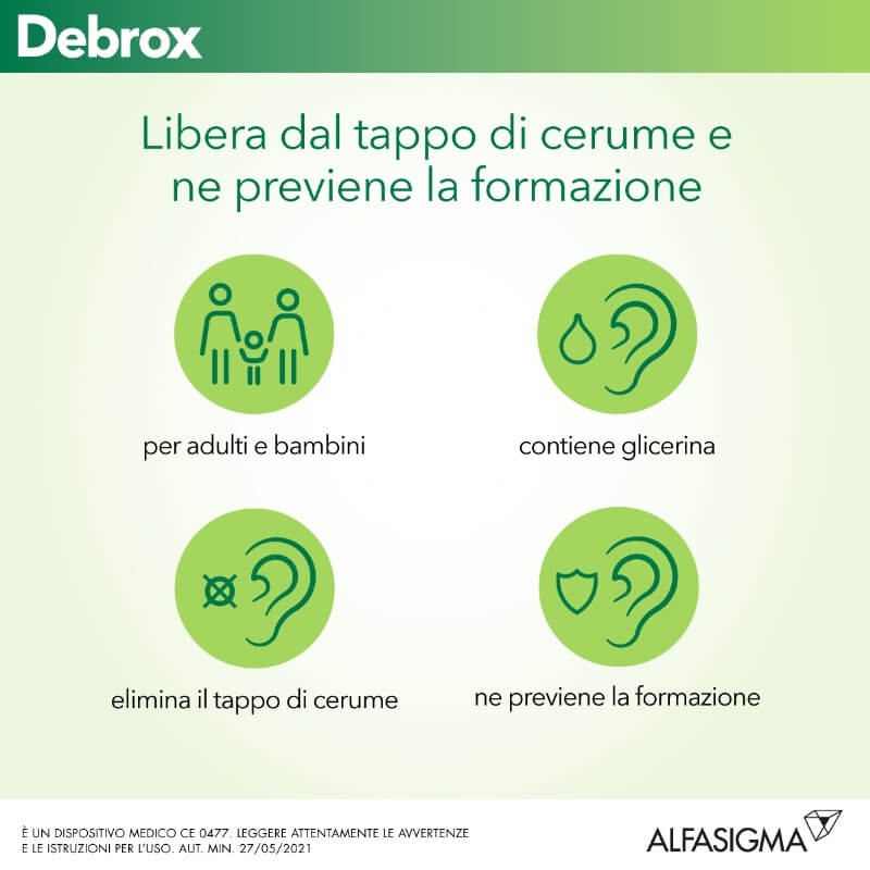Debrox Gocce Auricolari Predosate 15 ml Debrox Gocce Auricolari Predosate 15 ml