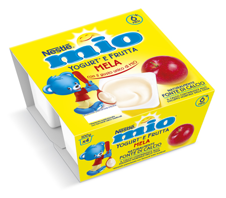 NESTLE' MIO YOGH FRU MELA4X100