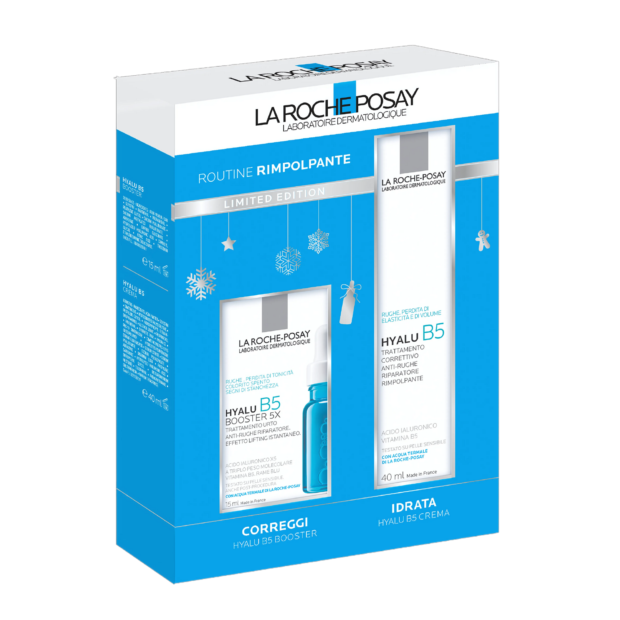 La Roche-Posay Cofanetto Limited Edition Routine Rimpolpante con Hyalu B5 Booster 15 ml + Hyalu B5 Crema Anti-rughe 40 ml La Roche-Posay Cofanetto Limited Edition Routine Rimpolpante con Hyalu B5 Booster 15 ml + Hyalu B5 Crema Anti-rughe 40 ml